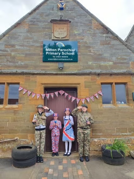 Milton Parochial Primary School VE Day 80th Anniversary Celebrations