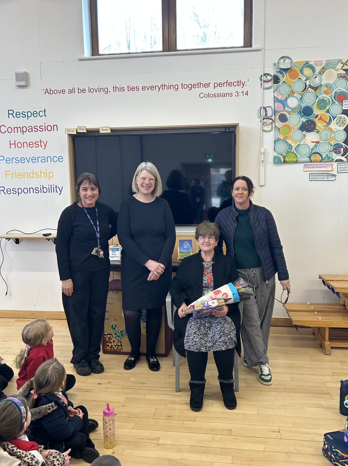 32 years of care and commitment celebrated at Staverton Primary